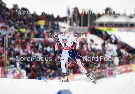 24.02.2015, Falun, Sweden (SWE): Kikkan Randall (USA) - FIS nordic world ski championships, cross-country, 10km women, Falun (SWE). www.nordicfocus.com. © NordicFocus. Every downloaded picture is fee-liable.