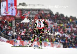 24.02.2015, Falun, Sweden (SWE): Coraline Thomas Hugue (FRA) - FIS nordic world ski championships, cross-country, 10km women, Falun (SWE). www.nordicfocus.com. © NordicFocus. Every downloaded picture is fee-liable.