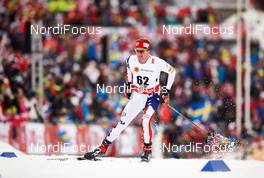 25.02.2015, Falun, Sweden (SWE): Kyle Bratrud (USA) - FIS nordic world ski championships, cross-country, 15km men, Falun (SWE). www.nordicfocus.com. © NordicFocus. Every downloaded picture is fee-liable.