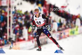 25.02.2015, Falun, Sweden (SWE): Erik Bjornsen (USA) - FIS nordic world ski championships, cross-country, 15km men, Falun (SWE). www.nordicfocus.com. © NordicFocus. Every downloaded picture is fee-liable.