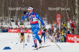28.02.2015, Falun, Sweden (SWE): Virginia De Martin Topranin (ITA) - FIS nordic world ski championships, cross-country, 30km women, Falun (SWE). www.nordicfocus.com. © NordicFocus. Every downloaded picture is fee-liable.