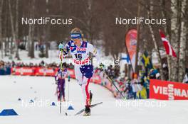 28.02.2015, Falun, Sweden (SWE): Jessica Diggins (USA) - FIS nordic world ski championships, cross-country, 30km women, Falun (SWE). www.nordicfocus.com. © NordicFocus. Every downloaded picture is fee-liable.