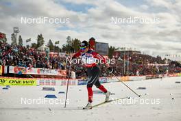 28.02.2015, Falun, Sweden (SWE): Justyna Kowalczyk (POL) - FIS nordic world ski championships, cross-country, 30km women, Falun (SWE). www.nordicfocus.com. © NordicFocus. Every downloaded picture is fee-liable.