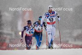 01.03.2015, Falun, Sweden (SWE): Hiroyuki Miyazawa (JPN), Ristomatti Hakola (FIN), Raido Rankel (EST), (l-r)  - FIS nordic world ski championships, cross-country, 50km men, Falun (SWE). www.nordicfocus.com. © NordicFocus. Every downloaded picture is fee-liable.