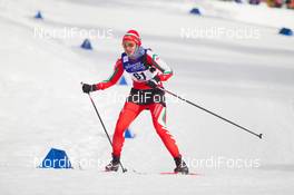 19.02.2015, Falun, Sweden (SWE): Samaneh Beirami Baher (IRA) - FIS nordic world ski championships, cross-country, individual sprint, Falun (SWE). www.nordicfocus.com. © NordicFocus. Every downloaded picture is fee-liable.