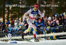19.02.2015, Falun, Sweden (SWE): Len Valjas (CAN) - FIS nordic world ski championships, cross-country, individual sprint, Falun (SWE). www.nordicfocus.com. © NordicFocus. Every downloaded picture is fee-liable.
