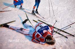 19.02.2015, Falun, Sweden (SWE): Petter Northug (NOR), Tomas Northug (NOR), (l-r)  - FIS nordic world ski championships, cross-country, individual sprint, Falun (SWE). www.nordicfocus.com. © NordicFocus. Every downloaded picture is fee-liable.