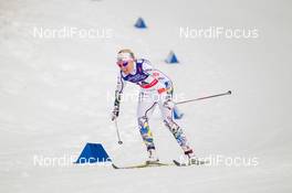 19.02.2015, Falun, Sweden (SWE): Magdalena Pajala (SWE) - FIS nordic world ski championships, cross-country, individual sprint, Falun (SWE). www.nordicfocus.com. © NordicFocus. Every downloaded picture is fee-liable.