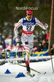 19.02.2015, Falun, Sweden (SWE): Len Valjas (CAN) - FIS nordic world ski championships, cross-country, individual sprint, Falun (SWE). www.nordicfocus.com. © NordicFocus. Every downloaded picture is fee-liable.