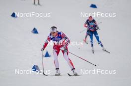 19.02.2015, Falun, Sweden (SWE): Maiken Caspersen Falla (NOR) - FIS nordic world ski championships, cross-country, individual sprint, Falun (SWE). www.nordicfocus.com. © NordicFocus. Every downloaded picture is fee-liable.
