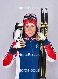 19.02.2015, Falun, Sweden (SWE): Marit Bjoergen (NOR) - FIS nordic world ski championships, cross-country, medals, Falun (SWE). www.nordicfocus.com. © NordicFocus. Every downloaded picture is fee-liable.