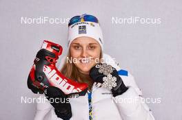 22.02.2015, Falun, Sweden (SWE): Stina Nilsson (SWE) - FIS nordic world ski championships, cross-country, medals, Falun (SWE). www.nordicfocus.com. © NordicFocus. Every downloaded picture is fee-liable.