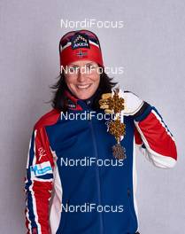 28.02.2015, Falun, Sweden (SWE): Marit Bjoergen (NOR) - FIS nordic world ski championships, cross-country, medals, Falun (SWE). www.nordicfocus.com. © NordicFocus. Every downloaded picture is fee-liable.