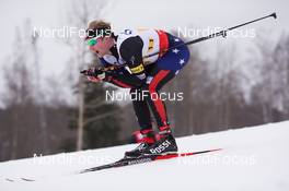 27.02.2015, Falun, Sweden (SWE): Kyle Bratrud (USA) - FIS nordic world ski championships, cross-country, 4x10km men, Falun (SWE). www.nordicfocus.com. © NordicFocus. Every downloaded picture is fee-liable.