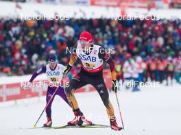27.02.2015, Falun, Sweden (SWE): Robin Duvillard (FRA) - FIS nordic world ski championships, cross-country, 4x10km men, Falun (SWE). www.nordicfocus.com. © NordicFocus. Every downloaded picture is fee-liable.