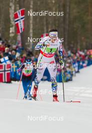 26.02.2015, Falun, Sweden (SWE): Charlotte Kalla (SWE) - FIS nordic world ski championships, cross-country, 4x5km women, Falun (SWE). www.nordicfocus.com. © NordicFocus. Every downloaded picture is fee-liable.