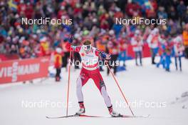 26.02.2015, Falun, Sweden (SWE): Astrid Uhrenholdt Jacobsen (NOR) - FIS nordic world ski championships, cross-country, 4x5km women, Falun (SWE). www.nordicfocus.com. © NordicFocus. Every downloaded picture is fee-liable.