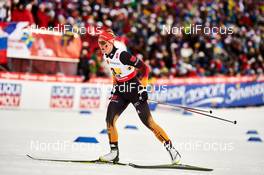 26.02.2015, Falun, Sweden (SWE): Denise Herrmann (GER) - FIS nordic world ski championships, cross-country, 4x5km women, Falun (SWE). www.nordicfocus.com. © NordicFocus. Every downloaded picture is fee-liable.