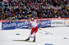 21.02.2015, Falun, Sweden (SWE): Marit Bjoergen (NOR) - FIS nordic world ski championships, cross-country, skiathlon women, Falun (SWE). www.nordicfocus.com. © NordicFocus. Every downloaded picture is fee-liable.