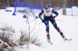 21.02.2015, Falun, Sweden (SWE): Anna Shevchenko (KAZ) - FIS nordic world ski championships, cross-country, skiathlon women, Falun (SWE). www.nordicfocus.com. © NordicFocus. Every downloaded picture is fee-liable.
