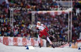 21.02.2015, Falun, Sweden (SWE): Heidi Weng (NOR) - FIS nordic world ski championships, cross-country, skiathlon women, Falun (SWE). www.nordicfocus.com. © NordicFocus. Every downloaded picture is fee-liable.