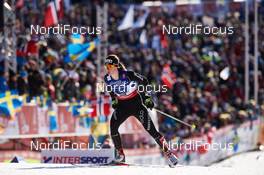 22.02.2015, Falun, Sweden (SWE): Laurien Van Der Graaff (SUI) - FIS nordic world ski championships, cross-country, team sprint, Falun (SWE). www.nordicfocus.com. © NordicFocus. Every downloaded picture is fee-liable.