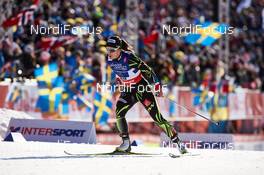 22.02.2015, Falun, Sweden (SWE): Celia Aymonier (FRA) - FIS nordic world ski championships, cross-country, team sprint, Falun (SWE). www.nordicfocus.com. © NordicFocus. Every downloaded picture is fee-liable.