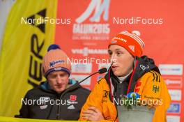 23.02.2015, Falun, Sweden (SWE): Severin Freund (GER), Eric Frenzel (GER) - FIS nordic world ski championships, cross-country, training, Falun (SWE). www.nordicfocus.com. © NordicFocus. Every downloaded picture is fee-liable.