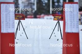 29.11.2015, Ruka, Finland (FIN): startgates ready   - FIS world cup cross-country, 10km women, Ruka (FIN). www.nordicfocus.com. © Felgenhauer/NordicFocus. Every downloaded picture is fee-liable.