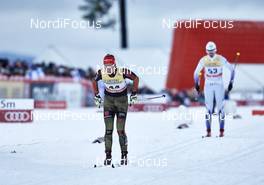 29.11.2015, Ruka, Finland (FIN): Hanna Kolb (GER), Katri Lylynpera (FIN), (l-r)  - FIS world cup cross-country, 10km women, Ruka (FIN). www.nordicfocus.com. © Felgenhauer/NordicFocus. Every downloaded picture is fee-liable.