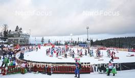 29.11.2015, Ruka, Finland (FIN): the men's start   - FIS world cup cross-country, 15km men, Ruka (FIN). www.nordicfocus.com. © Felgenhauer/NordicFocus. Every downloaded picture is fee-liable.