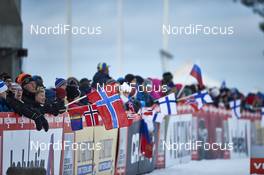 29.11.2015, Ruka, Finland (FIN): fans   - FIS world cup cross-country, 15km men, Ruka (FIN). www.nordicfocus.com. © Felgenhauer/NordicFocus. Every downloaded picture is fee-liable.