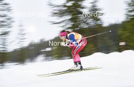 28.11.2015, Ruka, Finland (FIN): Maiken Caspersen Falla (NOR) - FIS world cup cross-country, 5km women, Ruka (FIN). www.nordicfocus.com. © Felgenhauer/NordicFocus. Every downloaded picture is fee-liable.
