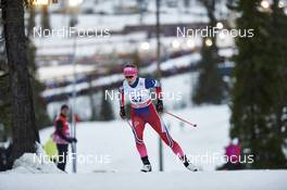 28.11.2015, Ruka, Finland (FIN): Astrid Uhrenholdt Jacobsen (NOR) - FIS world cup cross-country, 5km women, Ruka (FIN). www.nordicfocus.com. © Felgenhauer/NordicFocus. Every downloaded picture is fee-liable.