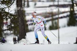 28.11.2015, Ruka, Finland (FIN): Linn Soemskar (SWE) - FIS world cup cross-country, 5km women, Ruka (FIN). www.nordicfocus.com. © Felgenhauer/NordicFocus. Every downloaded picture is fee-liable.