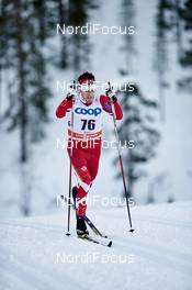 27.11.2015, Ruka, Finland (FIN): Michael Somppi (CAN) - FIS world cup cross-country, individual sprint, Ruka (FIN). www.nordicfocus.com. © Felgenhauer/NordicFocus. Every downloaded picture is fee-liable.