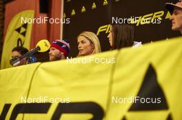 26.11.2015, Ruka, Finland (FIN): Fischer press conference, Therese Johaug   - FIS world cup cross-country, training, Ruka (FIN). www.nordicfocus.com. © Felgenhauer/NordicFocus. Every downloaded picture is fee-liable.
