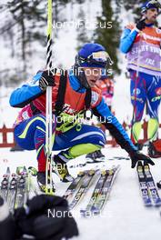 26.11.2015, Ruka, Finland (FIN): chosing Salomon skis   - FIS world cup cross-country, training, Ruka (FIN). www.nordicfocus.com. © Felgenhauer/NordicFocus. Every downloaded picture is fee-liable.