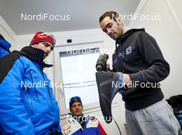 26.11.2015, Ruka, Finland (FIN): in-shoe fitting   - FIS world cup cross-country, training, Ruka (FIN). www.nordicfocus.com. © Felgenhauer/NordicFocus. Every downloaded picture is fee-liable.