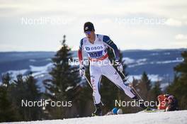 06.12.2015, Lillehammer, Norway (NOR): Simeon Hamilton (USA) - FIS world cup cross-country, 4x10km men, Lillehammer (NOR). www.nordicfocus.com. © Felgenhauer/NordicFocus. Every downloaded picture is fee-liable.