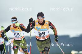 05.12.2015, Lillehammer, Norway (NOR): Sebastian Eisenlauer (GER), Andreas Katz (GER), (l-r)  - FIS world cup cross-country, skiathlon men, Lillehammer (NOR). www.nordicfocus.com. © Felgenhauer/NordicFocus. Every downloaded picture is fee-liable.