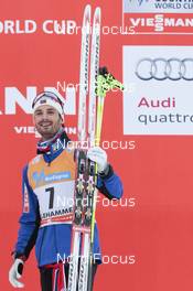 05.12.2015, Lillehammer, Norway (NOR): Hans Christer Holund (NOR) - FIS world cup cross-country, skiathlon men, Lillehammer (NOR). www.nordicfocus.com. © Modica/NordicFocus. Every downloaded picture is fee-liable.