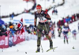 05.12.2015, Lillehammer, Norway (NOR): Denise Herrmann (GER) - FIS world cup cross-country, skiathlon women, Lillehammer (NOR). www.nordicfocus.com. © Felgenhauer/NordicFocus. Every downloaded picture is fee-liable.