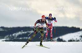 05.12.2015, Lillehammer, Norway (NOR): Denise Herrmann (GER), Berit Mogstad (NOR), (l-r)  - FIS world cup cross-country, skiathlon women, Lillehammer (NOR). www.nordicfocus.com. © Felgenhauer/NordicFocus. Every downloaded picture is fee-liable.