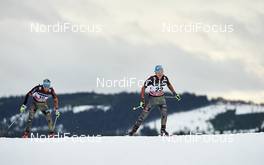 05.12.2015, Lillehammer, Norway (NOR): Stefanie Boehler (GER), Sandra Ringwald (GER), (l-r)  - FIS world cup cross-country, skiathlon women, Lillehammer (NOR). www.nordicfocus.com. © Felgenhauer/NordicFocus. Every downloaded picture is fee-liable.