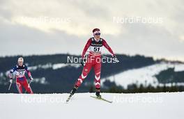 05.12.2015, Lillehammer, Norway (NOR): Emily Nishikawa (CAN) - FIS world cup cross-country, skiathlon women, Lillehammer (NOR). www.nordicfocus.com. © Felgenhauer/NordicFocus. Every downloaded picture is fee-liable.