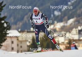 12.12.2015, Davos, Switzerland (SUI): Debora Agreiter (ITA) - FIS world cup cross-country, 15km women, Davos (SUI). www.nordicfocus.com. © Felgenhauer/NordicFocus. Every downloaded picture is fee-liable.