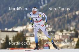 12.12.2015, Davos, Switzerland (SUI): Linn Soemskar (SWE) - FIS world cup cross-country, 15km women, Davos (SUI). www.nordicfocus.com. © Felgenhauer/NordicFocus. Every downloaded picture is fee-liable.
