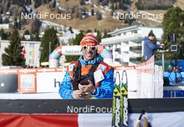 12.12.2015, Davos, Switzerland (SUI): Jeff (FIS)   - FIS world cup cross-country, 15km women, Davos (SUI). www.nordicfocus.com. © Felgenhauer/NordicFocus. Every downloaded picture is fee-liable.