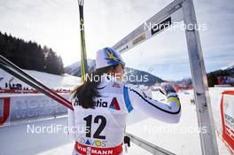 12.12.2015, Davos, Switzerland (SUI): Anna Haag (SWE) - FIS world cup cross-country, 15km women, Davos (SUI). www.nordicfocus.com. © Felgenhauer/NordicFocus. Every downloaded picture is fee-liable.